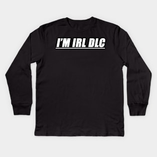 I'M IRL DLC Kids Long Sleeve T-Shirt